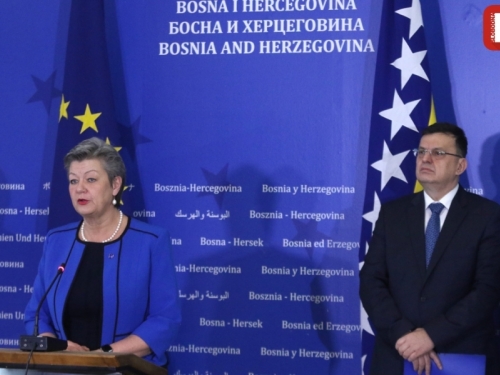 Migracijama se mora upravljati - poručila komesarka Johansson zvaničnicima BiH